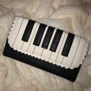 Betsey Johnson Piano Wallet / Clutch